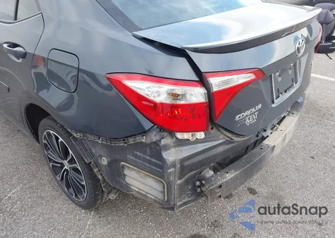 2016 Toyota Corolla S Plus from USA, damaged, VIN 2T1BURHEXGC640539